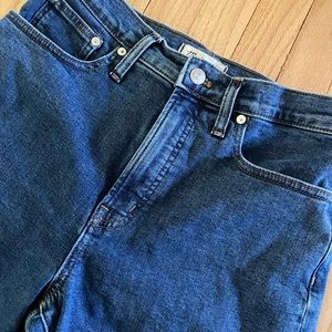 Madewell perfect vintage straight jeans
